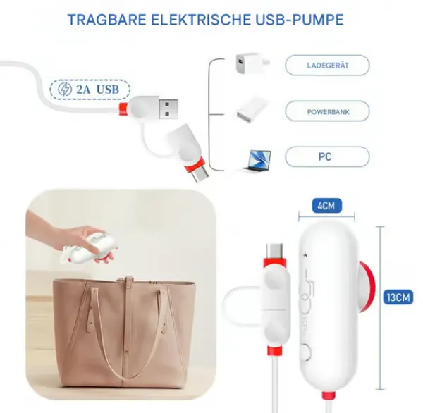 🎁 Hot Sale 49% OFF 🔥6-Pack USB Electric Vacuum Compression Bags – Save Space, Travel Light!