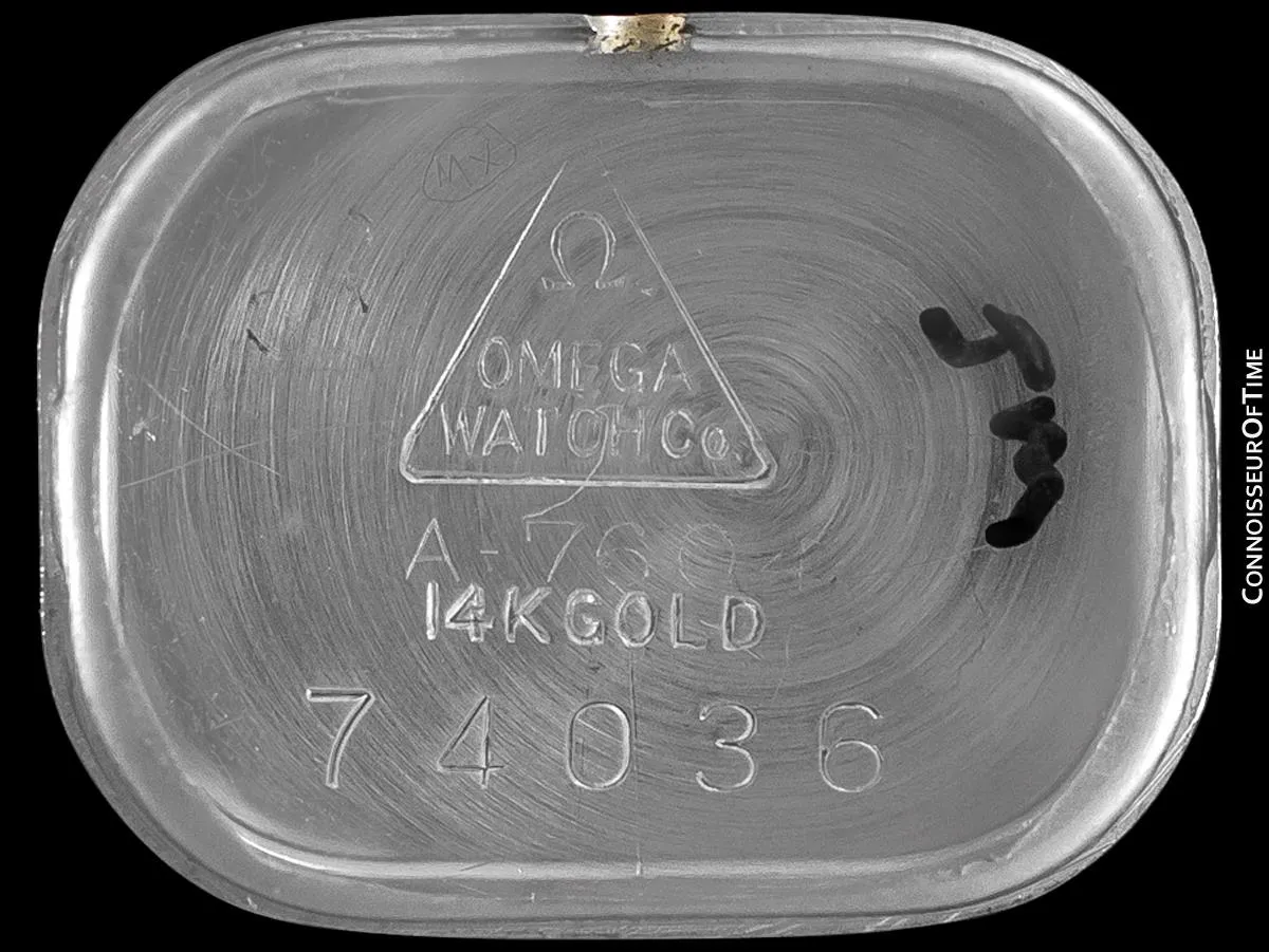 1956 Omega Vintage Ladies Watch - 14K White Gold & Diamonds