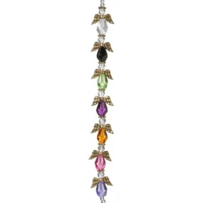 Angel Wing Bead Strand Gold Assorted Colors 20mm