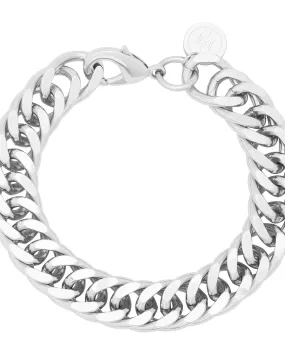 Arya Bracelet 9" Silver | Silver