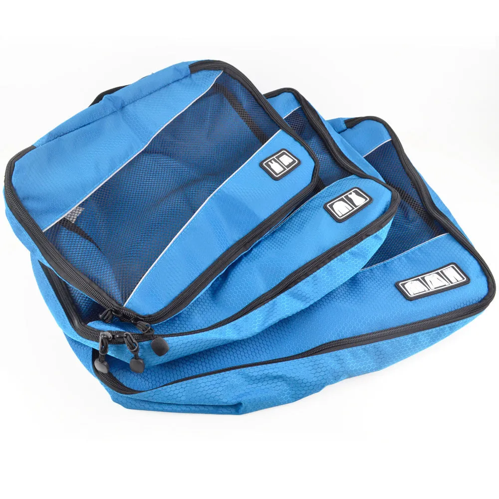 BAGSMART Travel Packing Cube Small-Large 3 Piece For Carry-on Travel