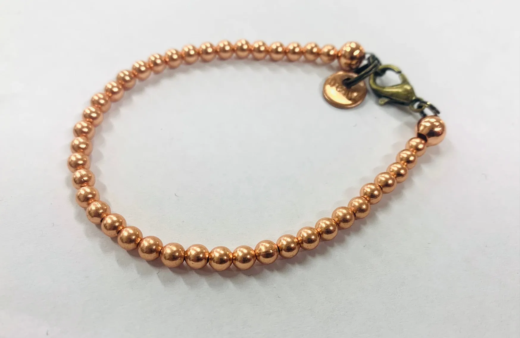 Beaded metal bracelets