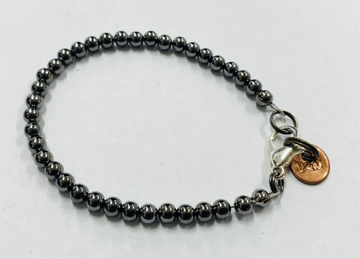 Beaded metal bracelets