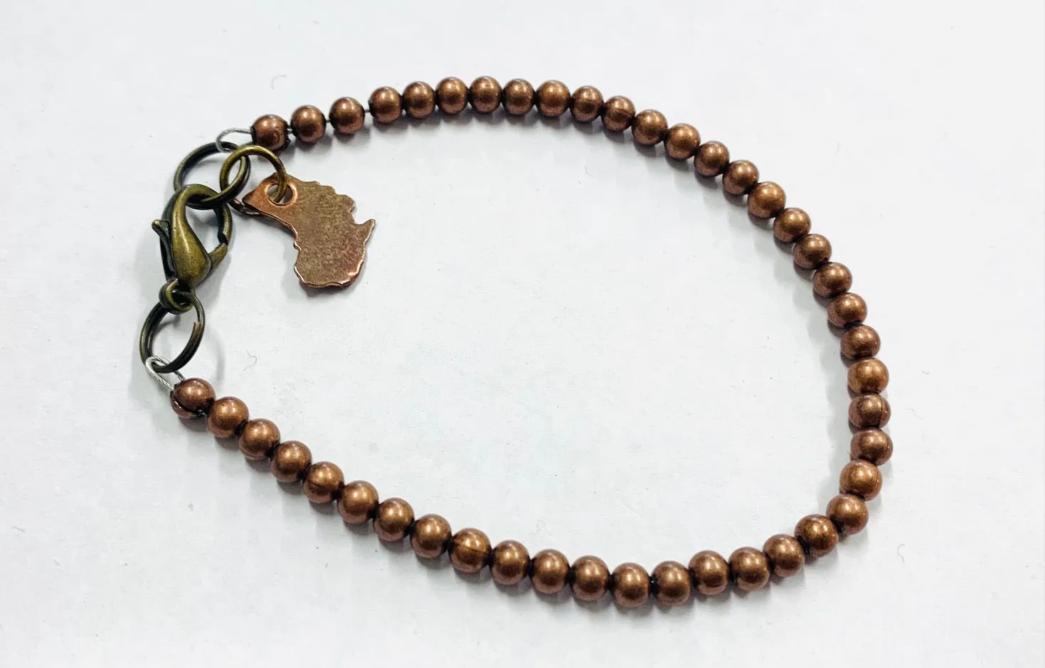 Beaded metal bracelets