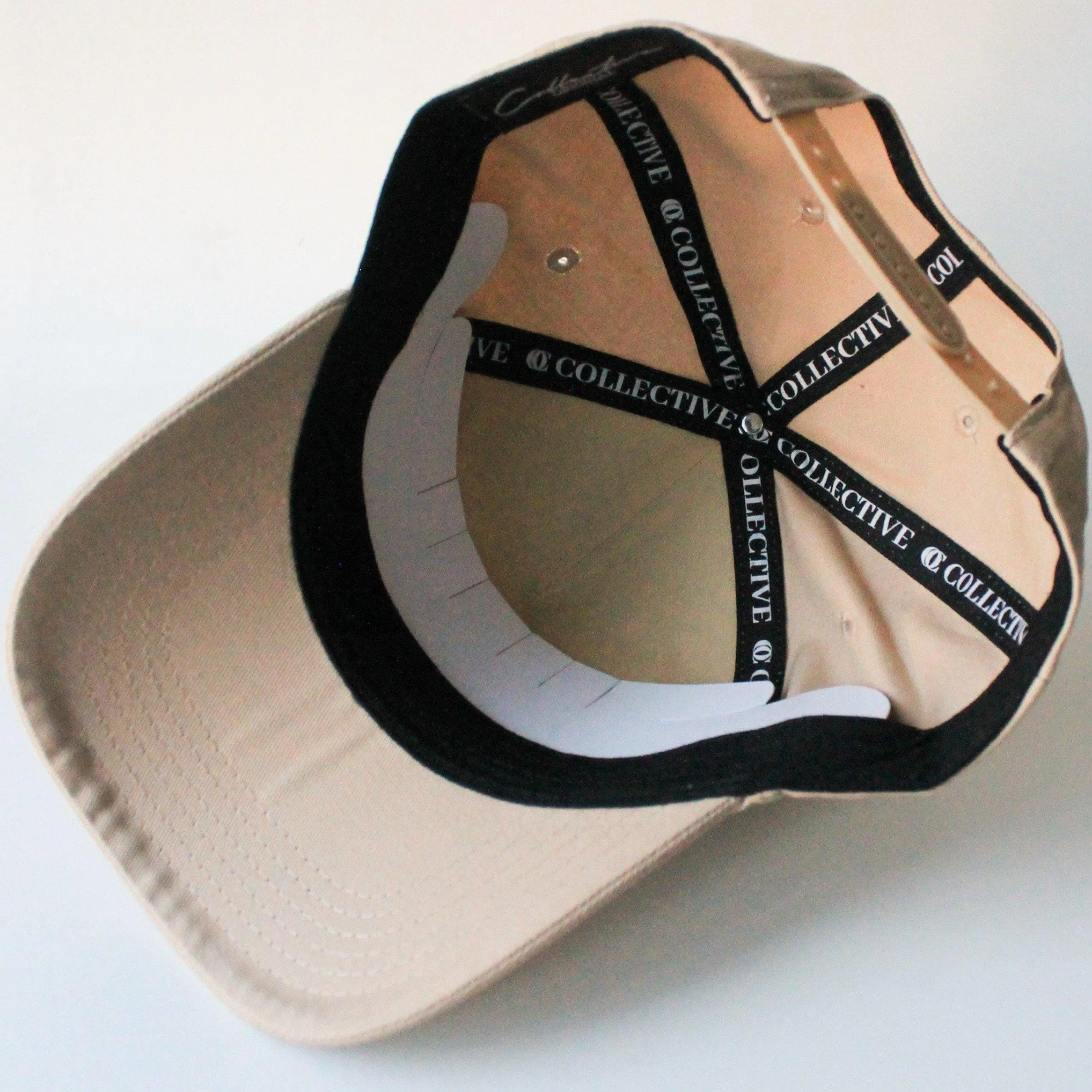 Beige Signature Snapback