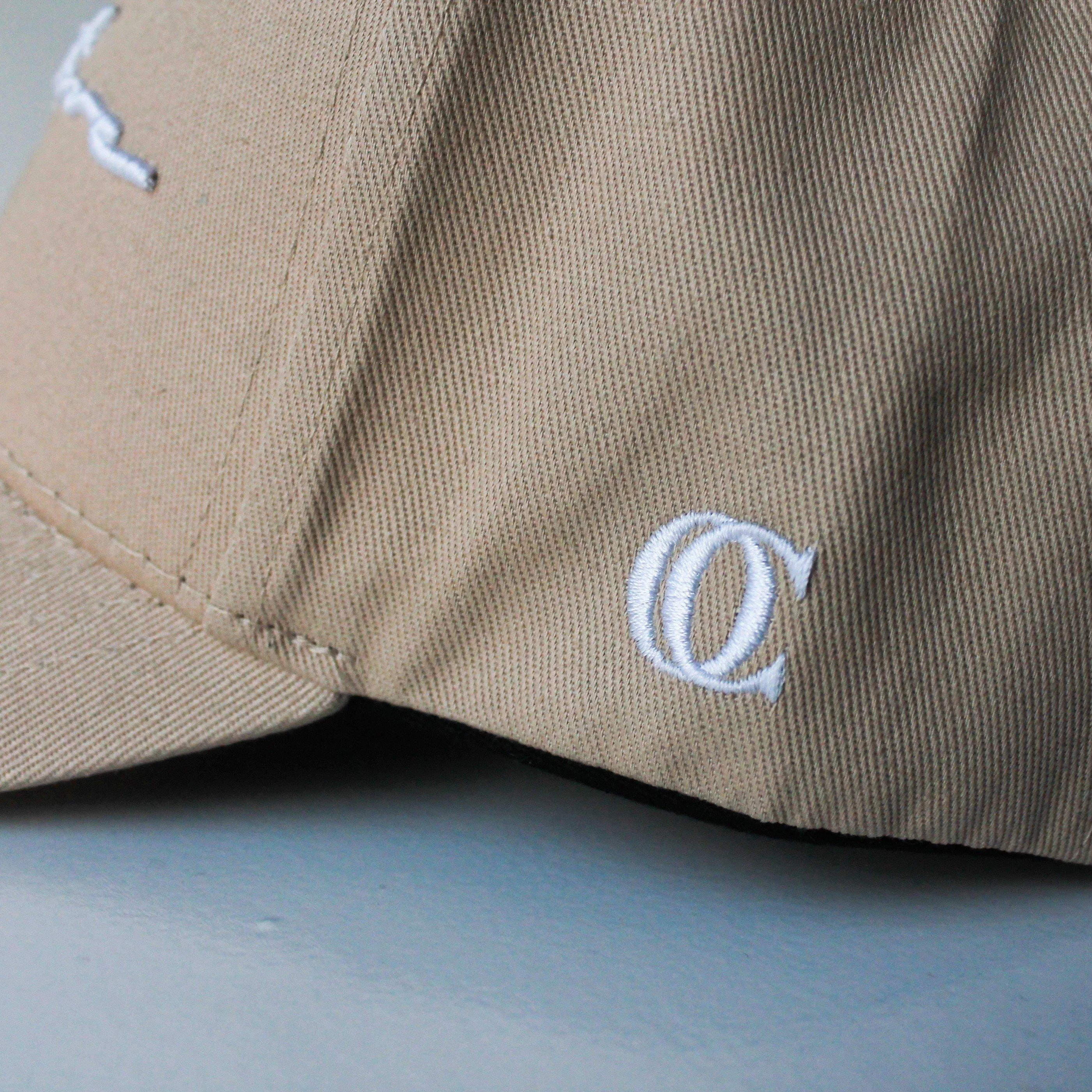 Beige Signature Snapback
