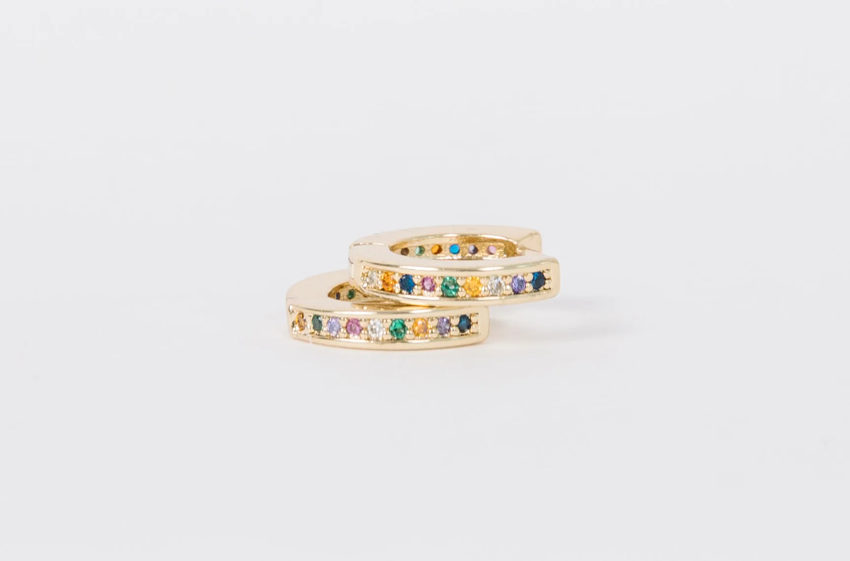 Bejeweled Huggies
