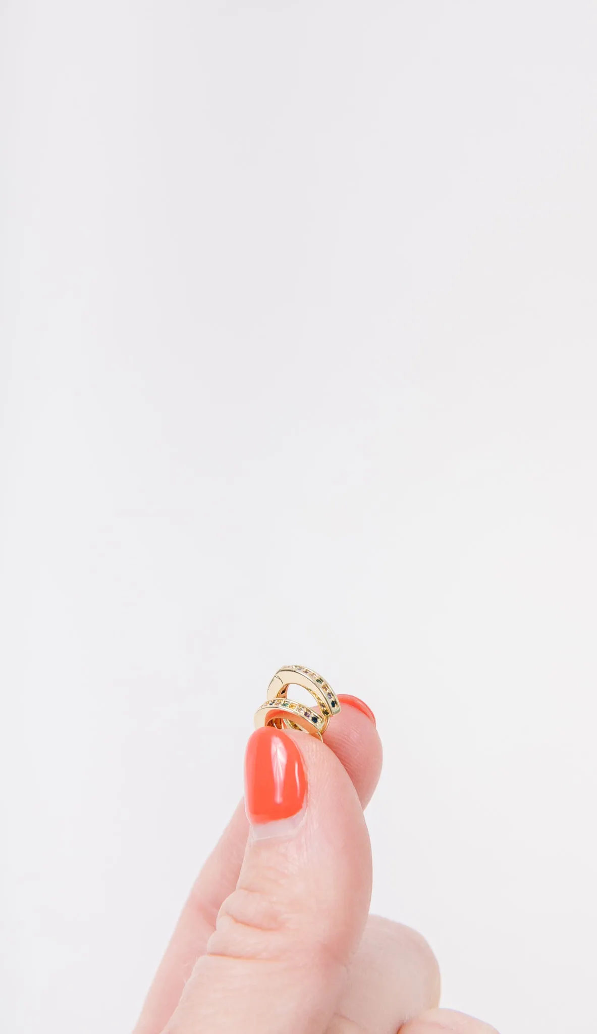 Bejeweled Huggies
