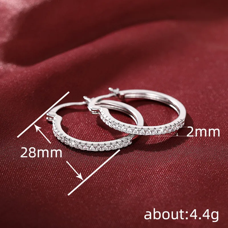 Big Circle Earrings