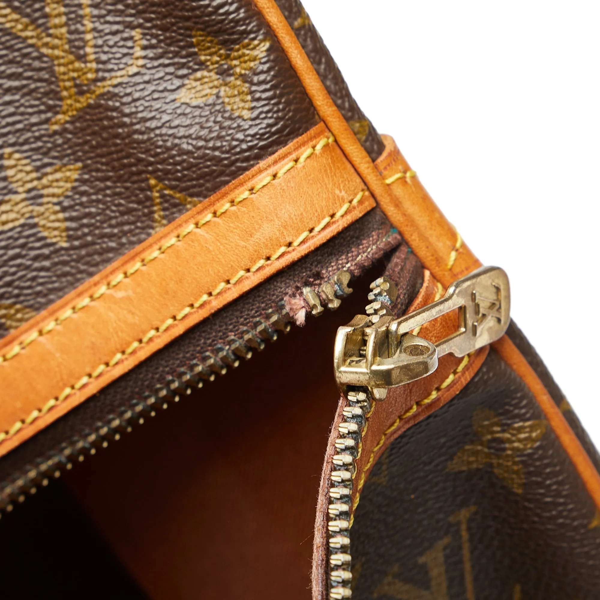 Brown Louis Vuitton Monogram Sac Souple 45 Travel Bag