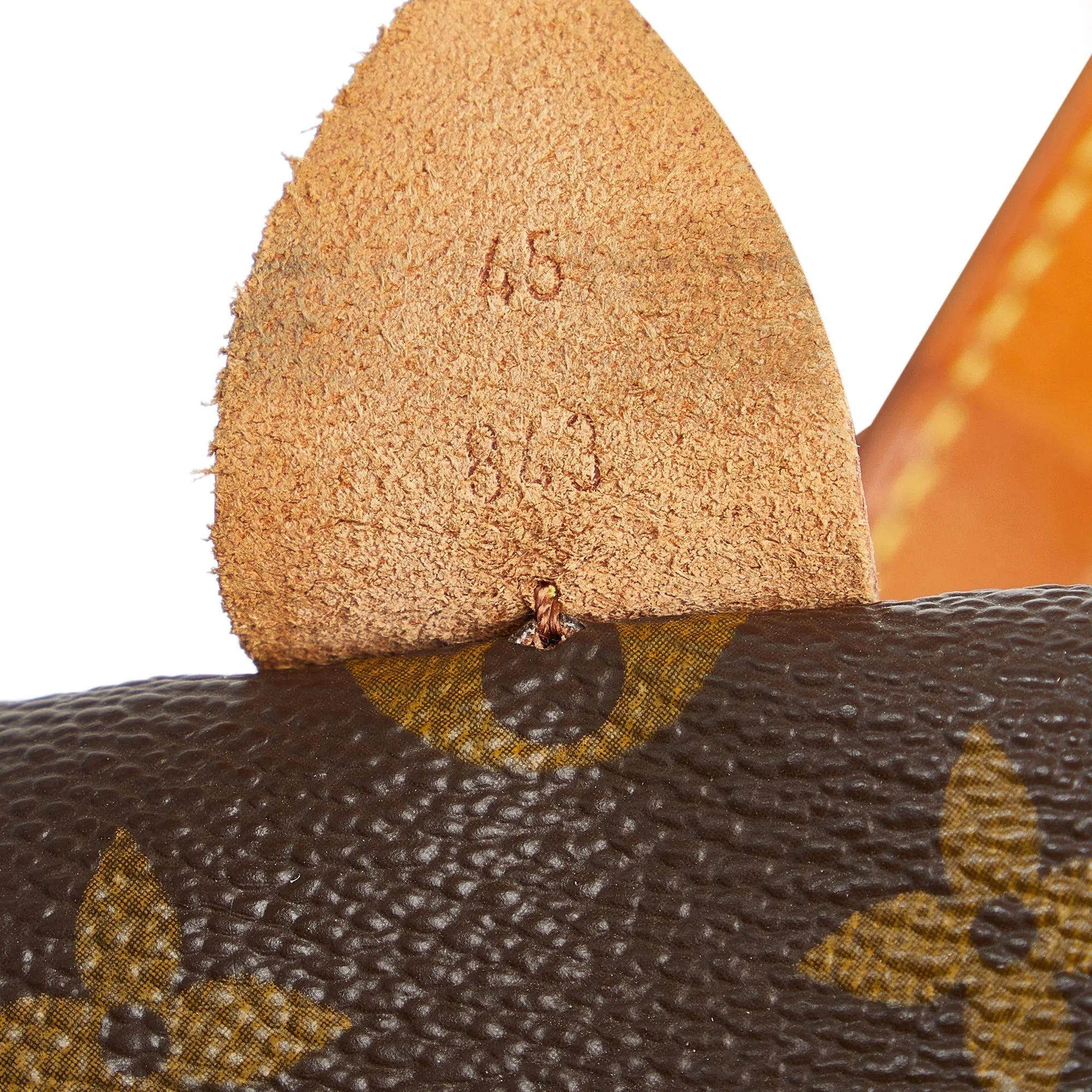 Brown Louis Vuitton Monogram Sac Souple 45 Travel Bag