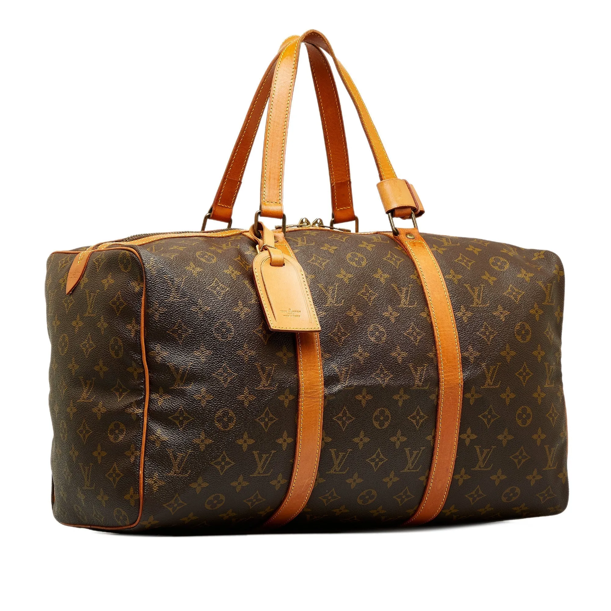 Brown Louis Vuitton Monogram Sac Souple 45 Travel Bag