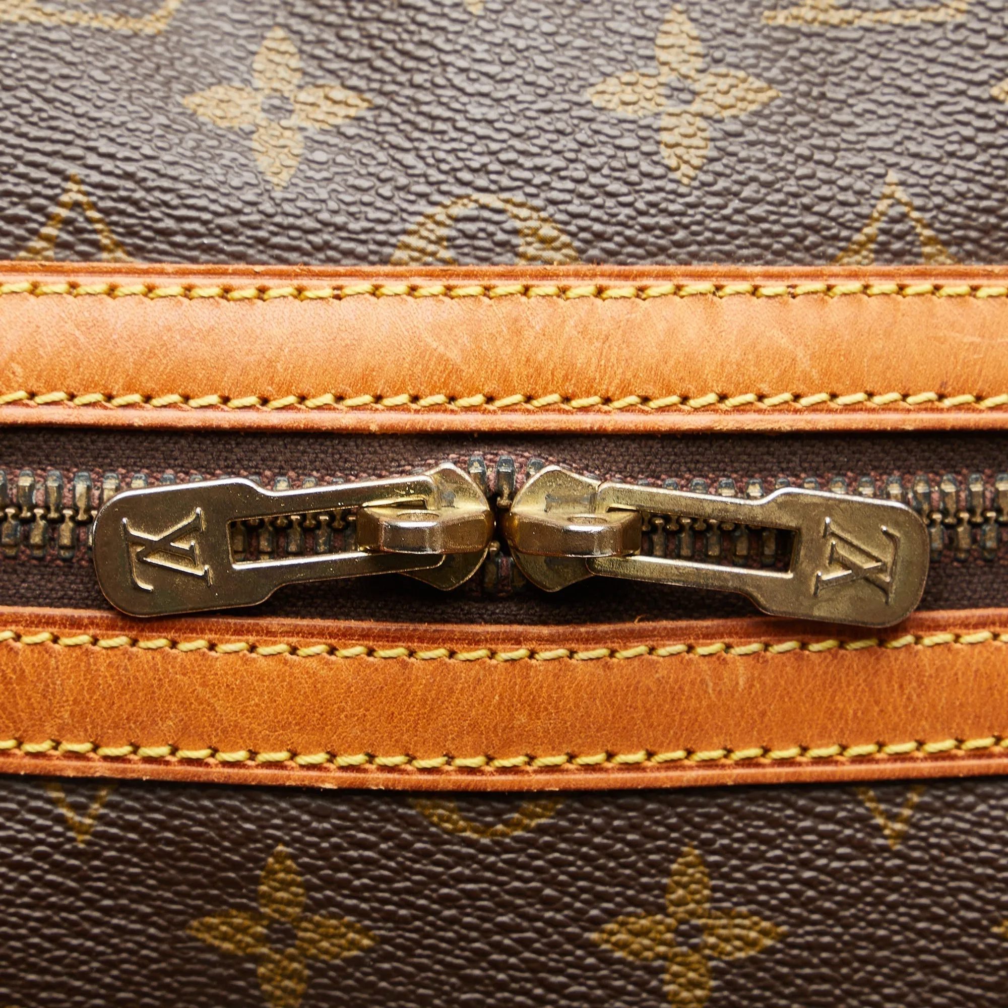 Brown Louis Vuitton Monogram Sac Souple 45 Travel Bag