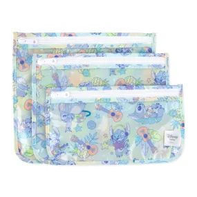 Clear Travel Bag 3 Pack: Aloha Stitch