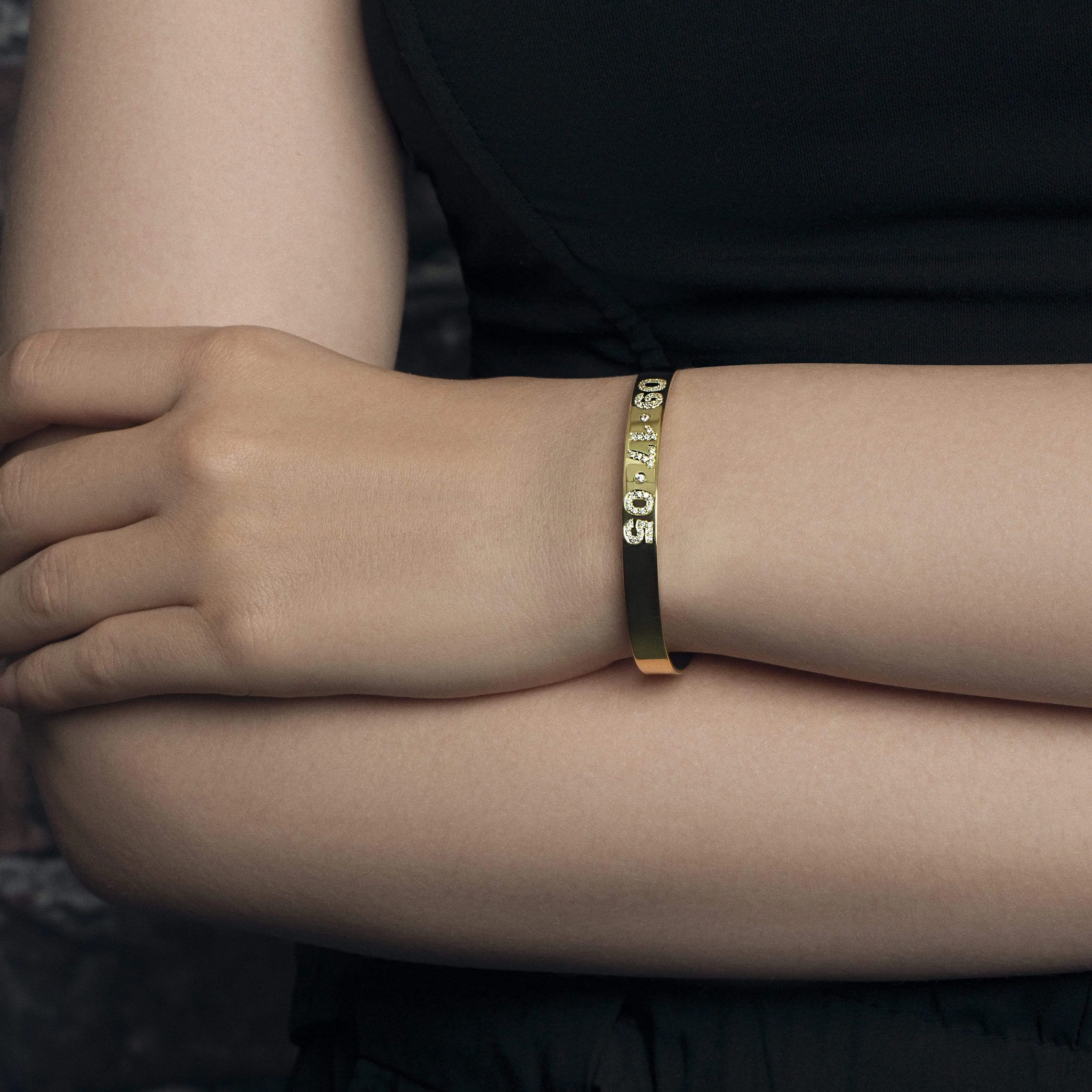 Customize Diamond Bangle