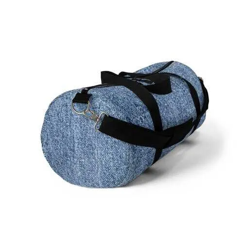 Duffel Bags, Deep Blue Denim Style Bag