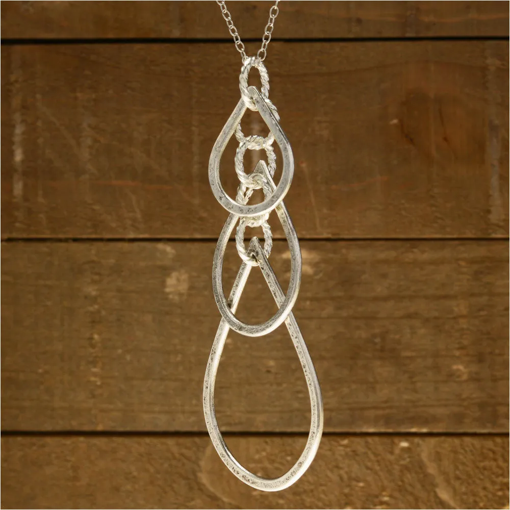 Falling Teardrops Necklace