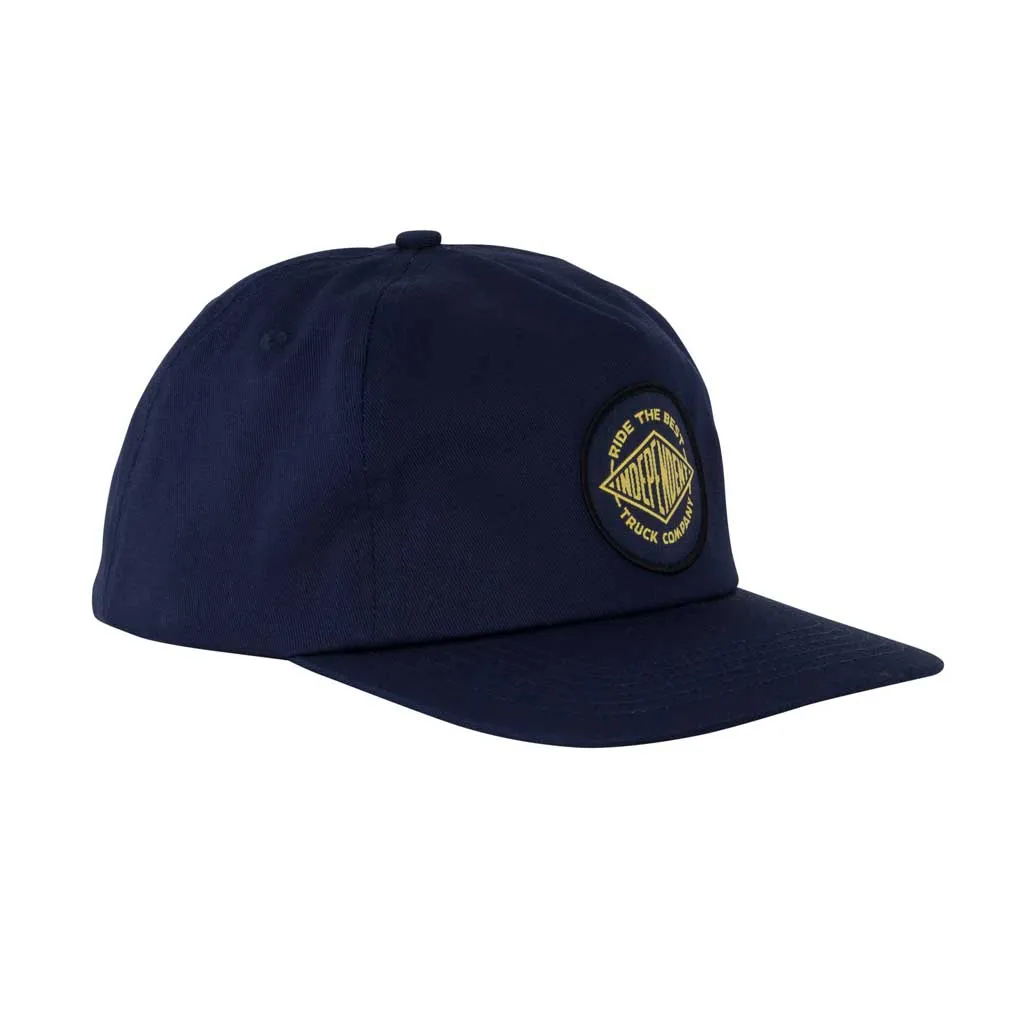 Independent Seal Summit Snapback - Navy