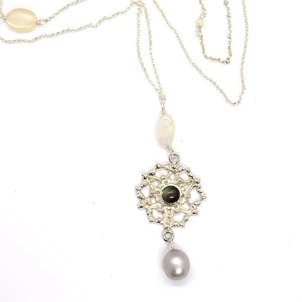 Kaleidoscope Necklace Long