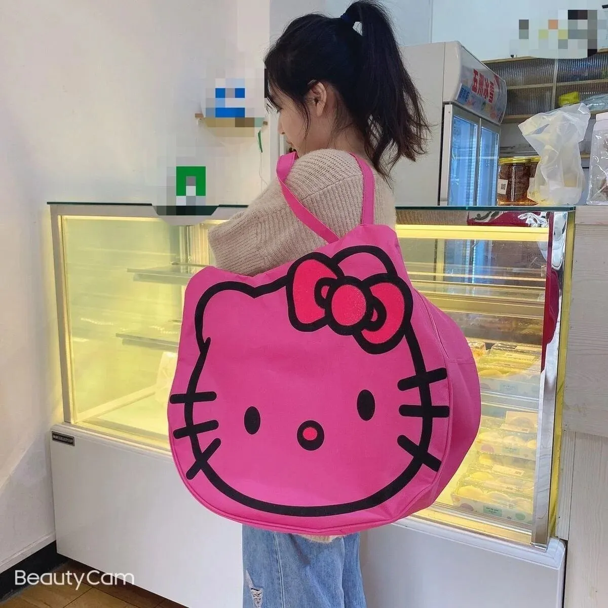Kawaii Hello Kitty Travel Bag
