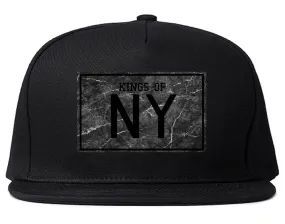 Kings Of NY Granite Print Snapback Hat