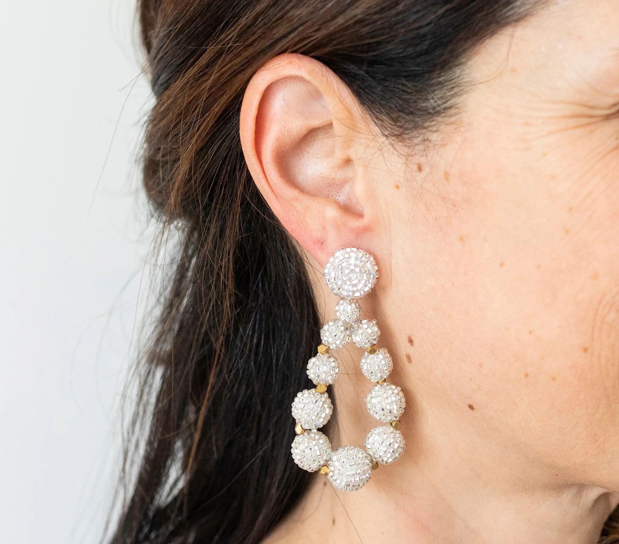 <br>The Chelsea Teardrop <br> Silver