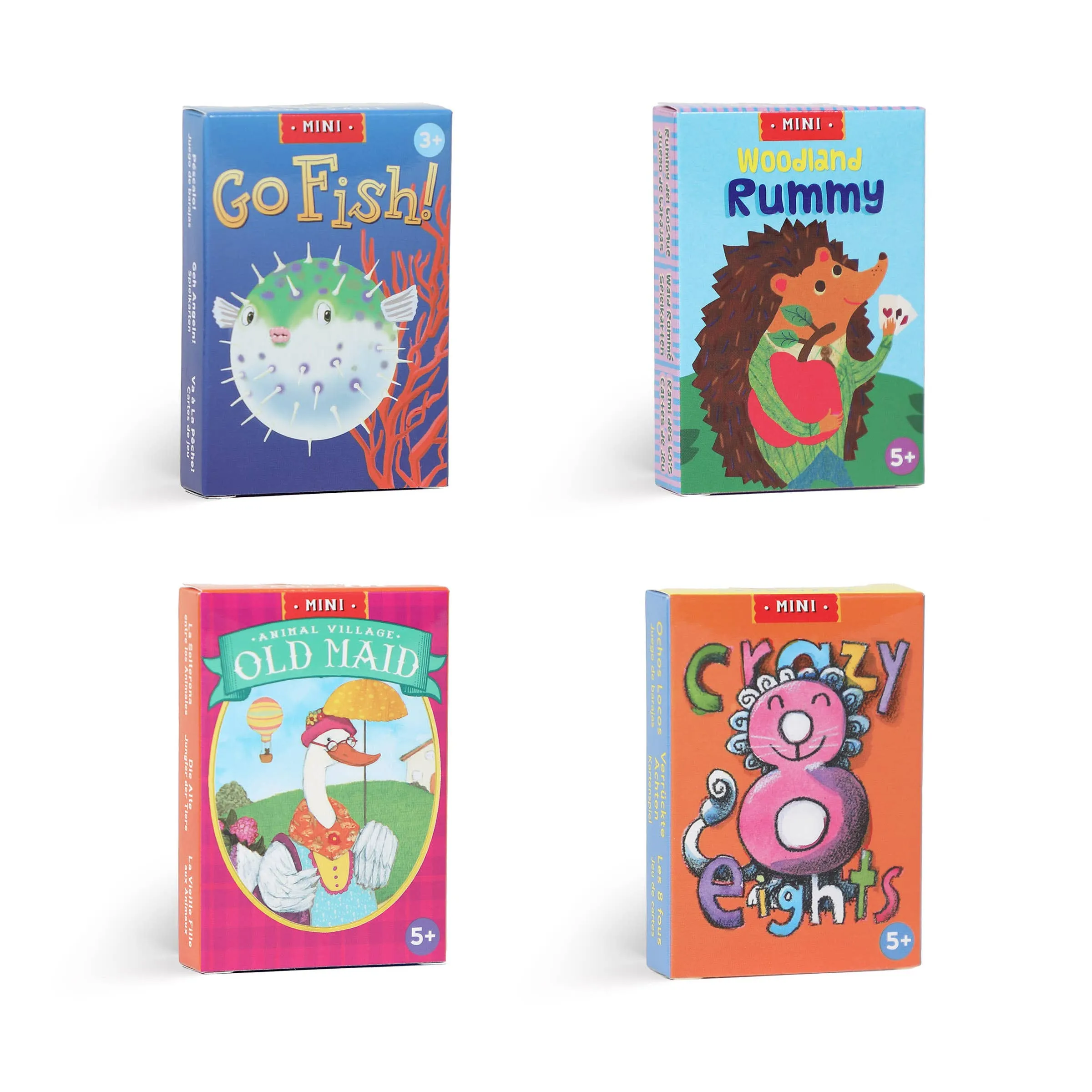 Miniature Playing Cards -  Go Fish Animal