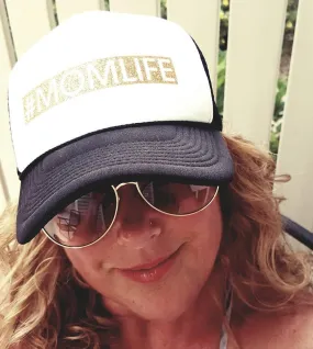 Mom life hats Womens snapback trucker caps #momlife Mama