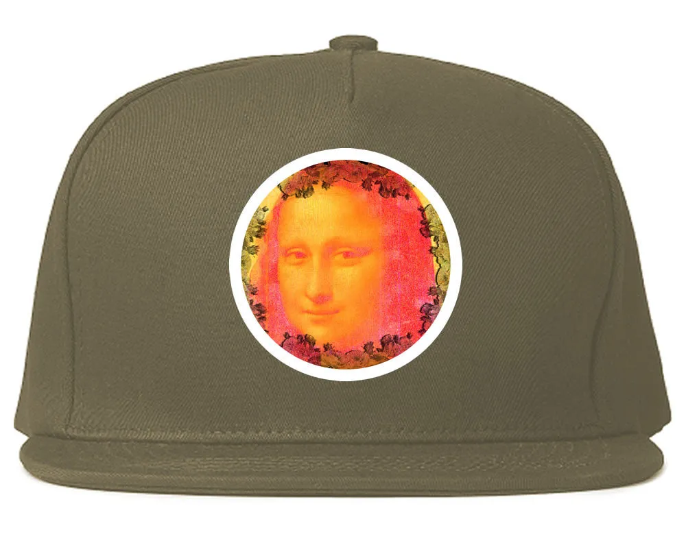 Mona Lisa Painting Art Snapback Hat