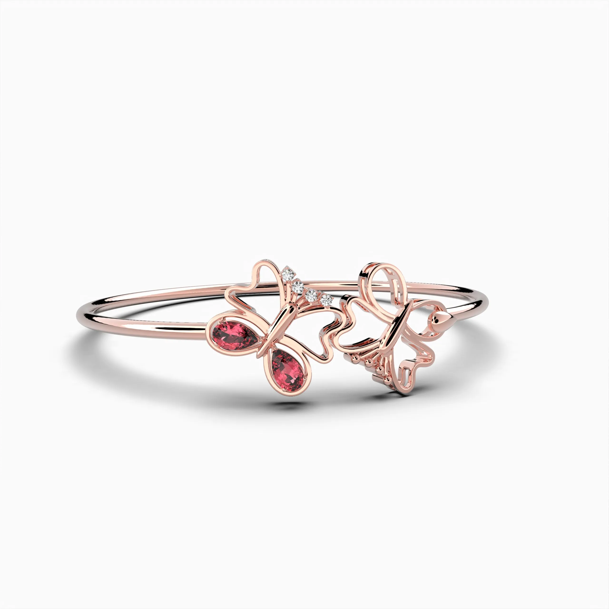 Mozambique Ruby Bangles - Marfa