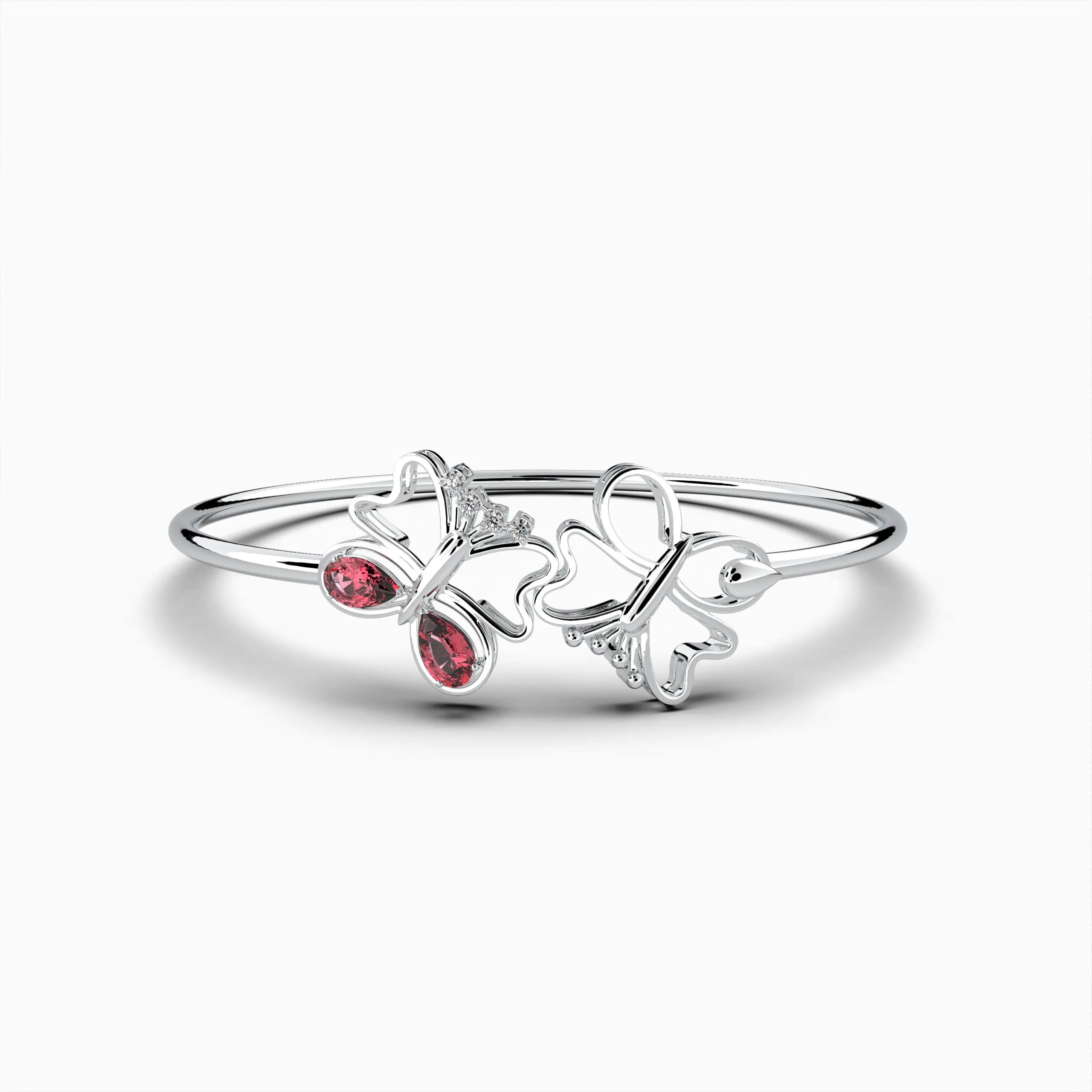 Mozambique Ruby Bangles - Marfa