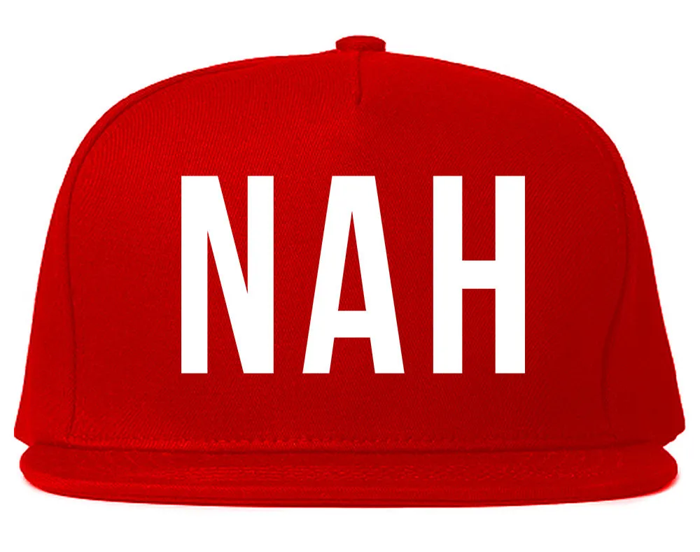 Nah 3D Snapback Hat