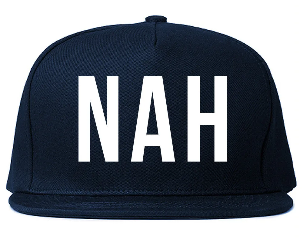 Nah 3D Snapback Hat