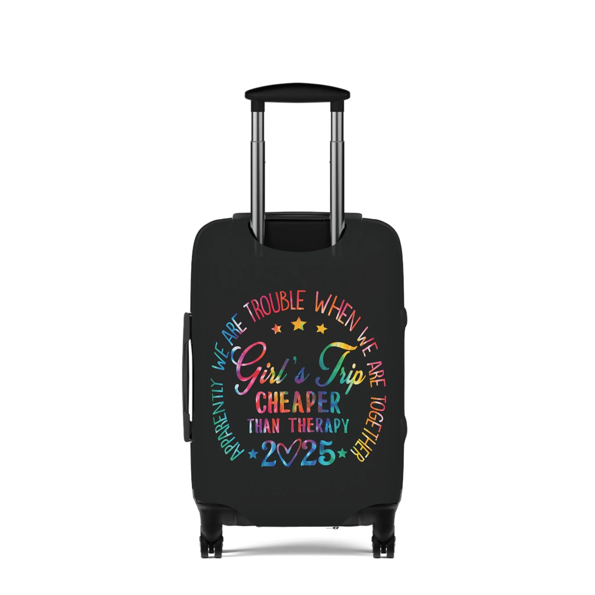 Next Stop: Fun! Girls Trip: Cheaper Than Therapy Luggage Cover