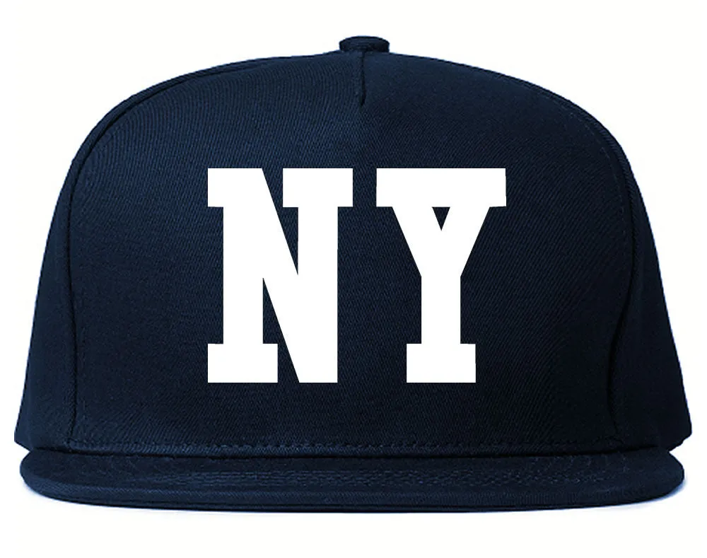 NY Bandana Print New York Black Flag Snapback Hat