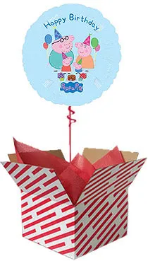 Peppa Pig Happy Birthday Balloon