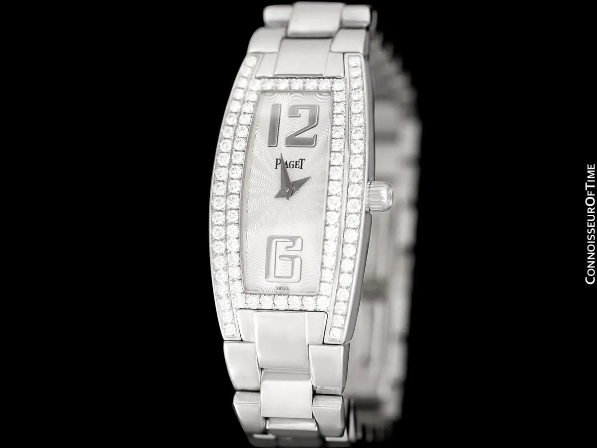 Piaget Limelight Ultra Luxurious Ladies Watch - 18K White Gold & Diamonds