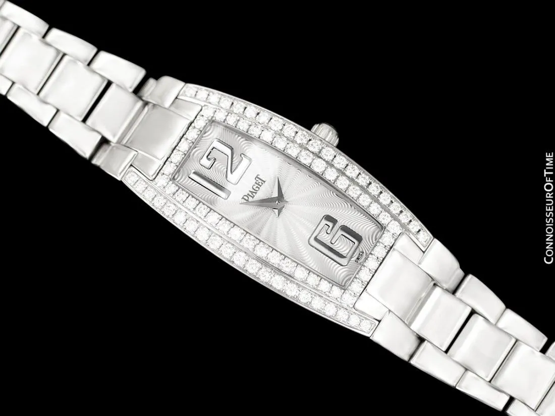 Piaget Limelight Ultra Luxurious Ladies Watch - 18K White Gold & Diamonds