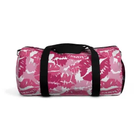 Pink Lipstick Duffel Bag