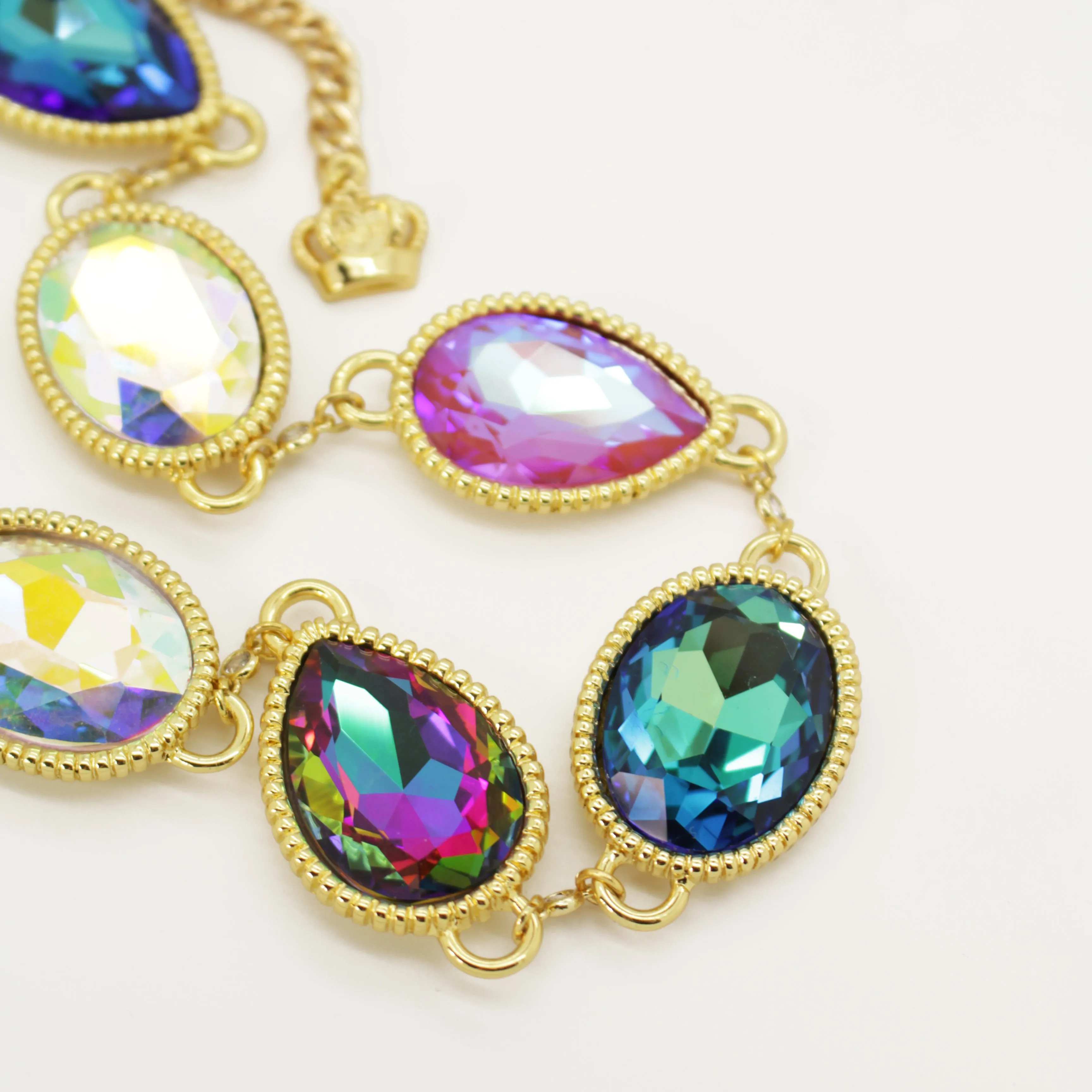 Polished Crystals Necklace