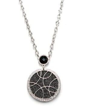 Rebecca Sterling Silver Necklace Adjustable 18 to 20 Inches