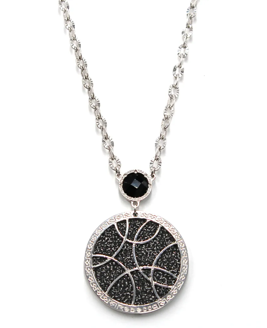 Rebecca Sterling Silver Necklace Adjustable 18 to 20 Inches
