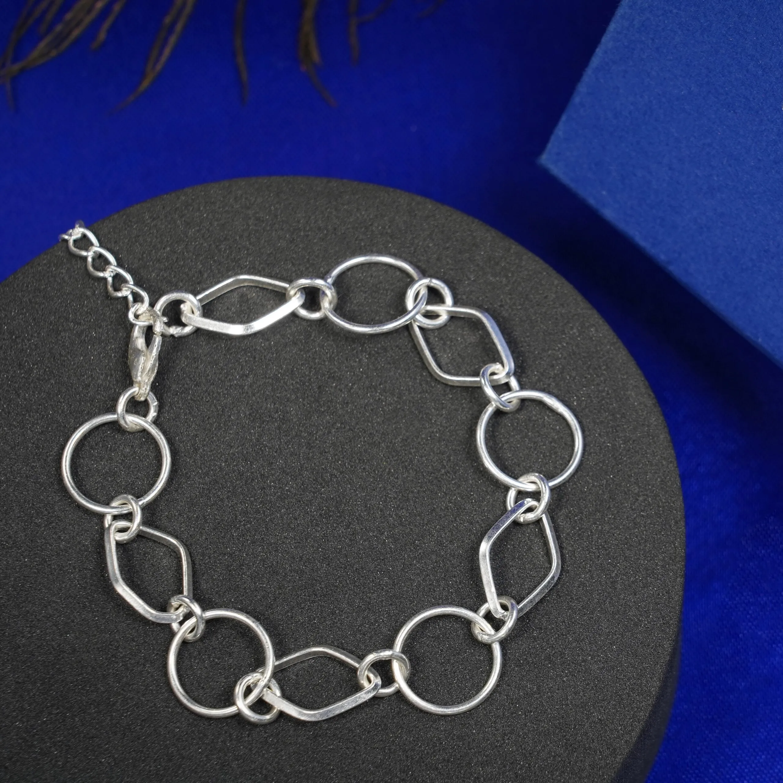Silver Hoop bracelets