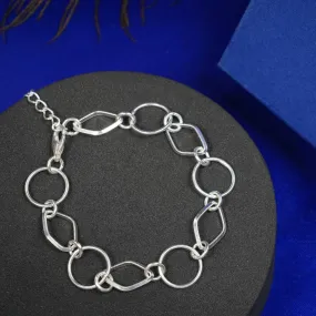 Silver Hoop bracelets