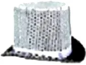 Silver Sequin Top Hat