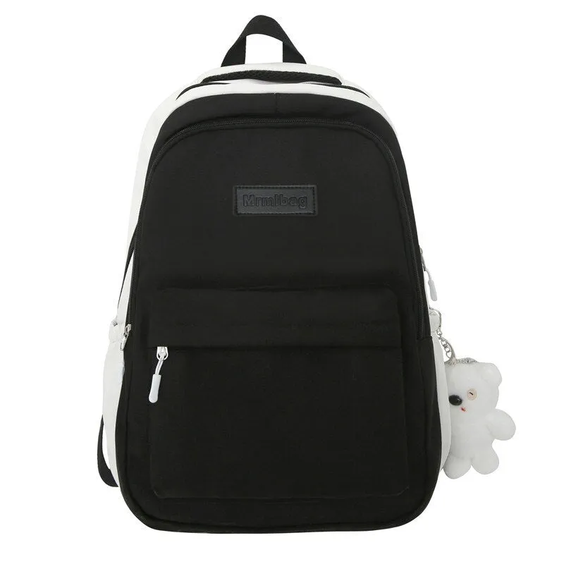 Sohiwoo Yellow School Backpack Travel