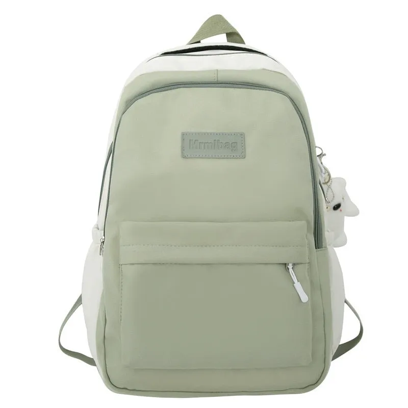 Sohiwoo Yellow School Backpack Travel