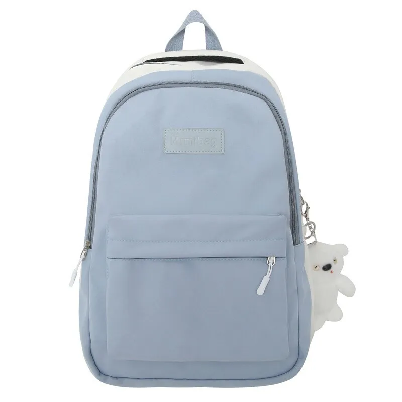 Sohiwoo Yellow School Backpack Travel