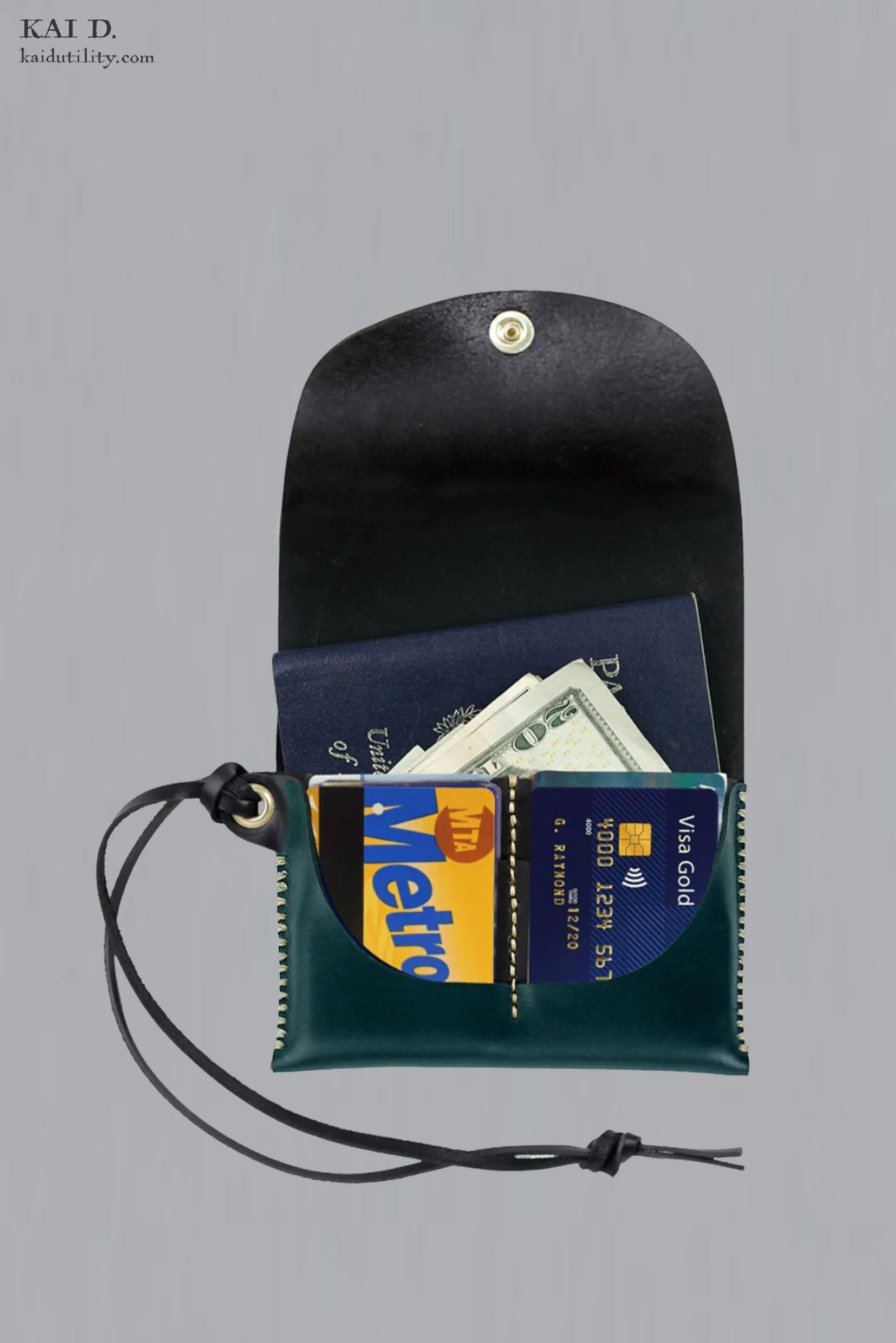 Travel Wallet - Black