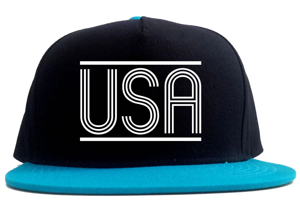 USA America Fall15 2 Tone Snapback Hat